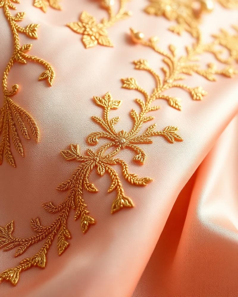 Hand-Zardozi Tulle
